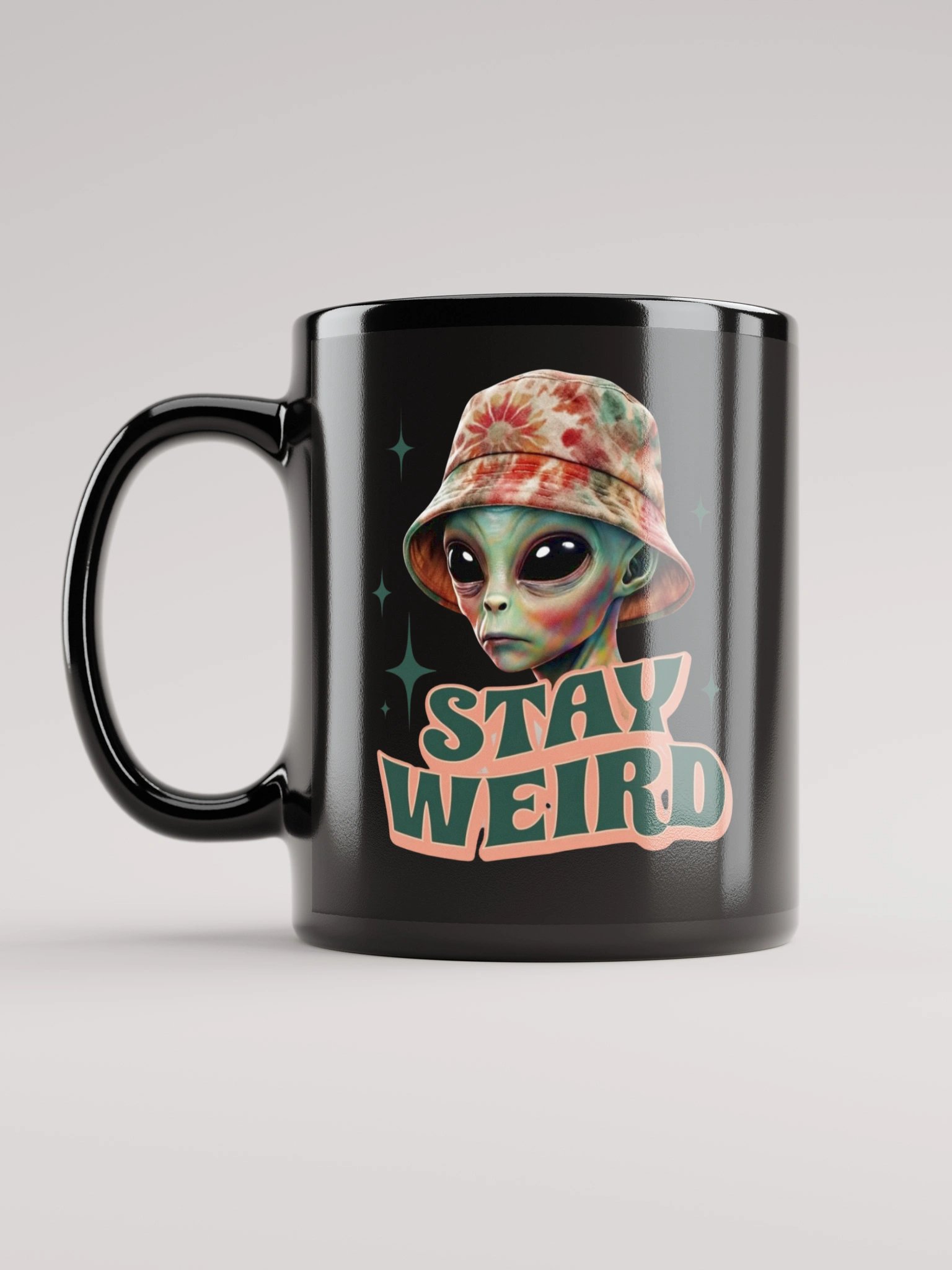 Stay Weird Alien Mug product image (11)
