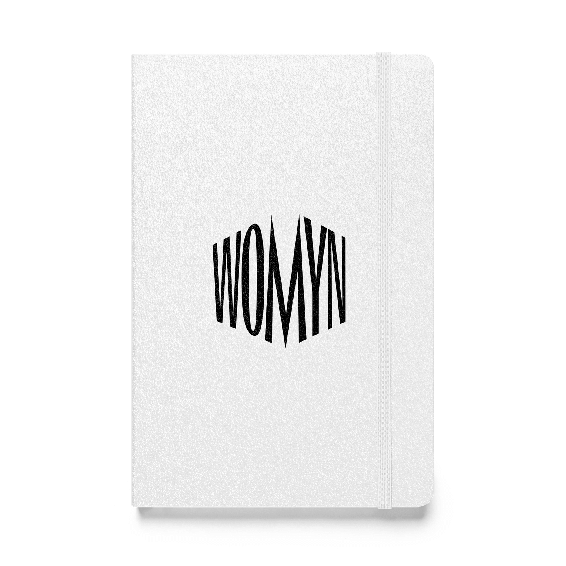 Womyn White Notebook product image (1)