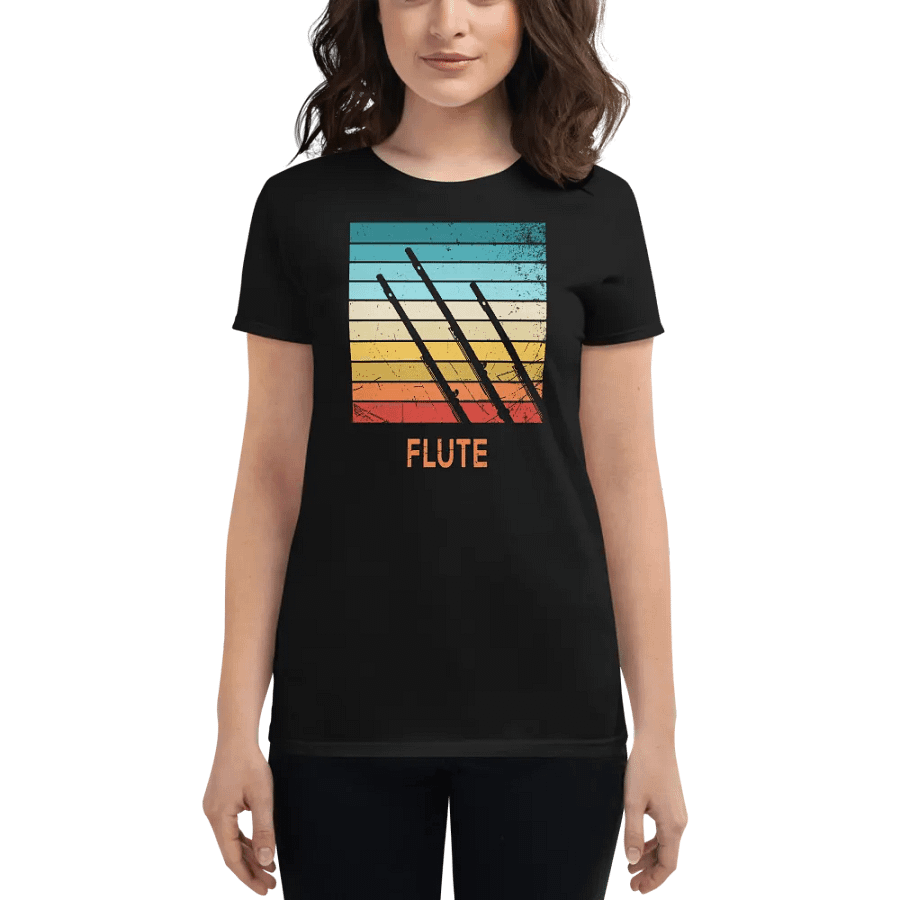 Retro Abstract Flute - Gildan Women's Fit product image (2)