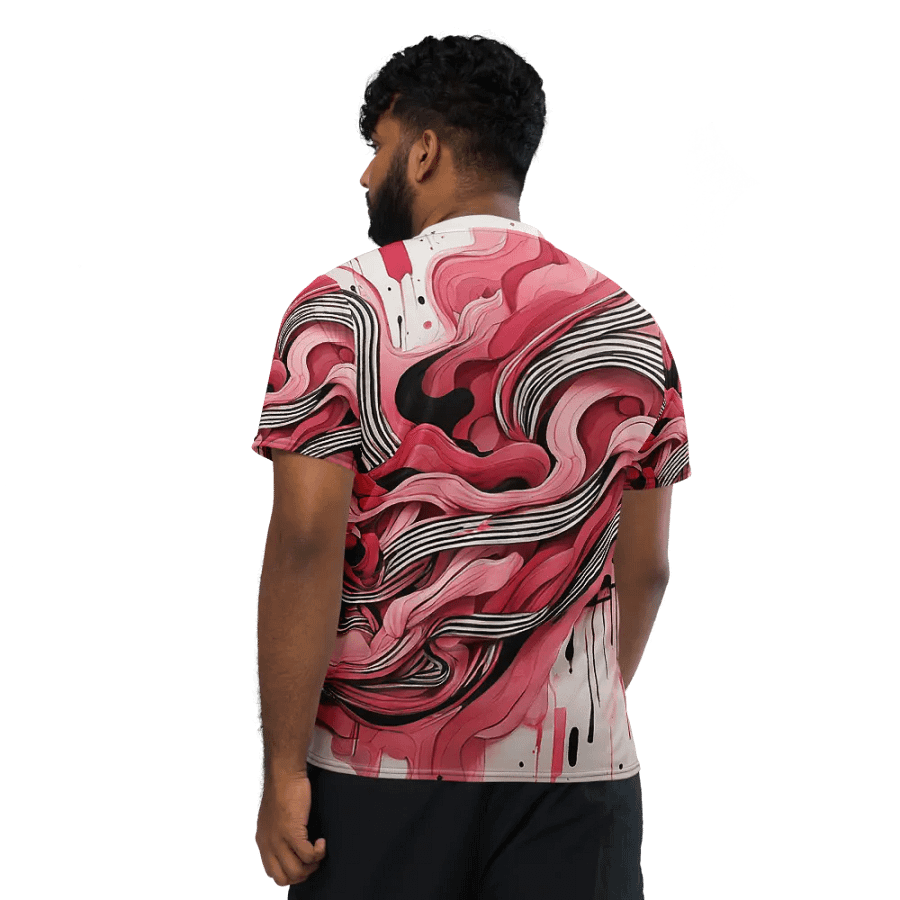 Abstract wavy art product image (2)