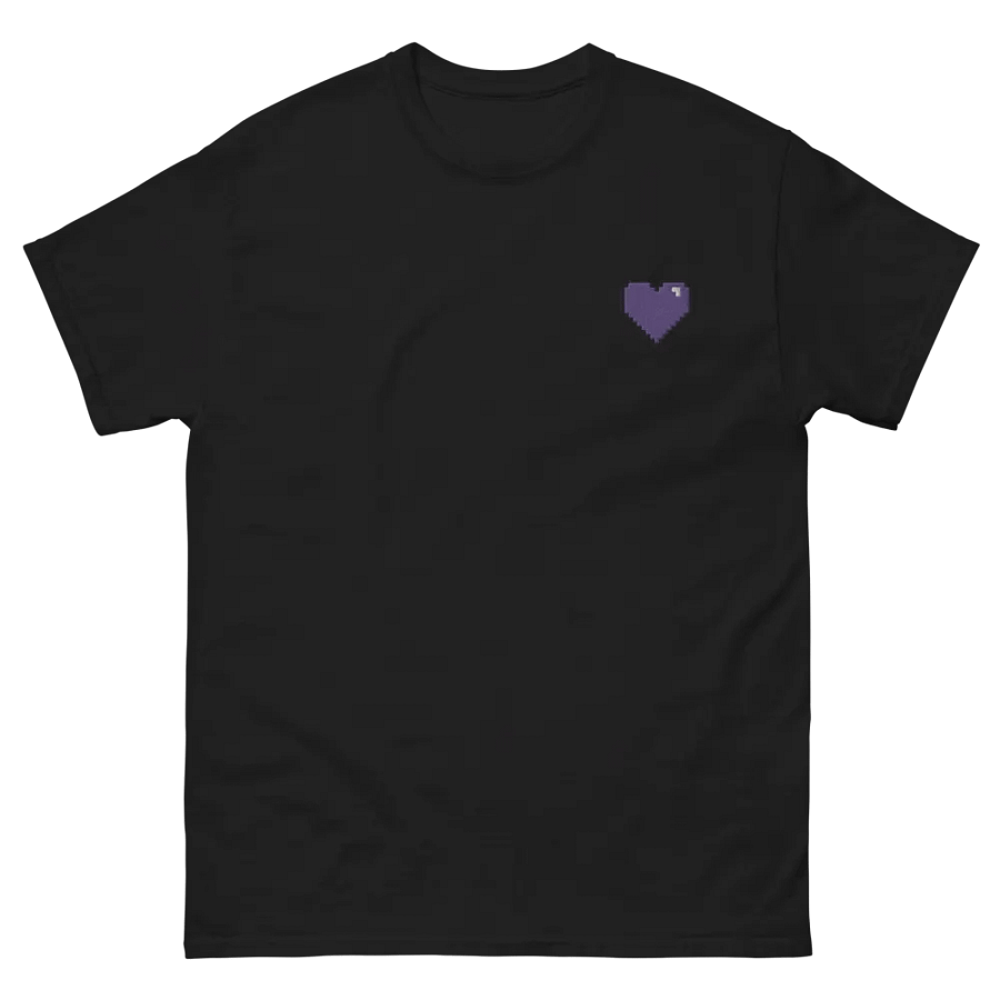 HollyRex Embroidered Pixel Heart Tee product image (1)
