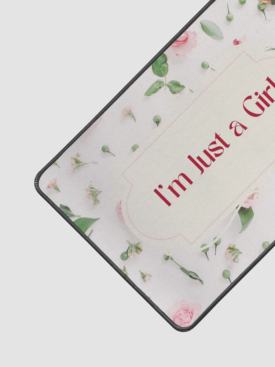 I'm Just a Girl Mouse Pad product image (2)