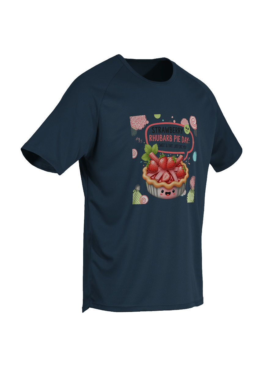 Happy Strawberry Rhubarb Pie Day Sports Jersey product image (33)