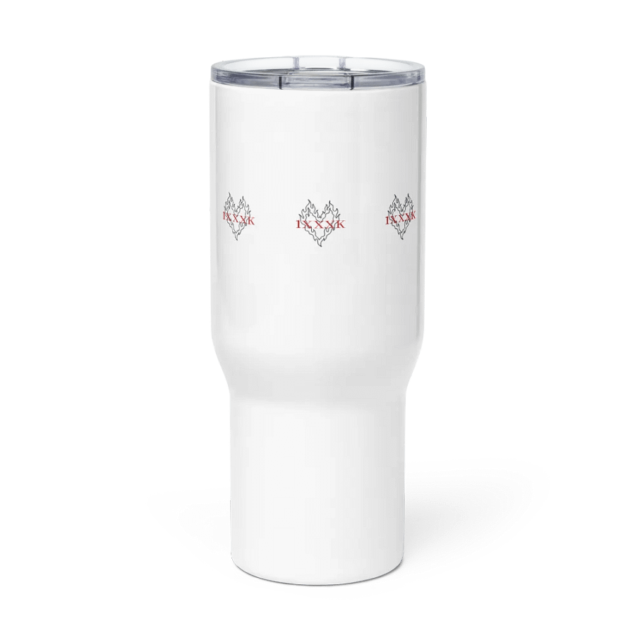 Fiery Black Heart Hydro Flask product image (2)