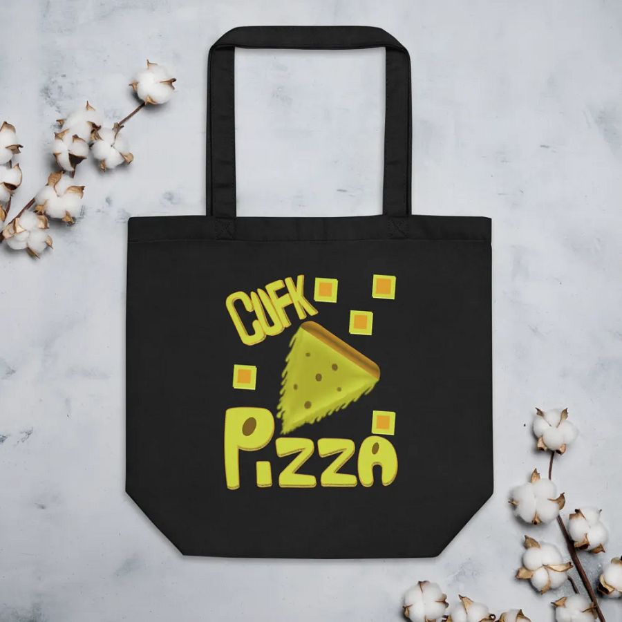 CUFK Pizza Econscious Eco-Friendly Tote Bag product image (3)