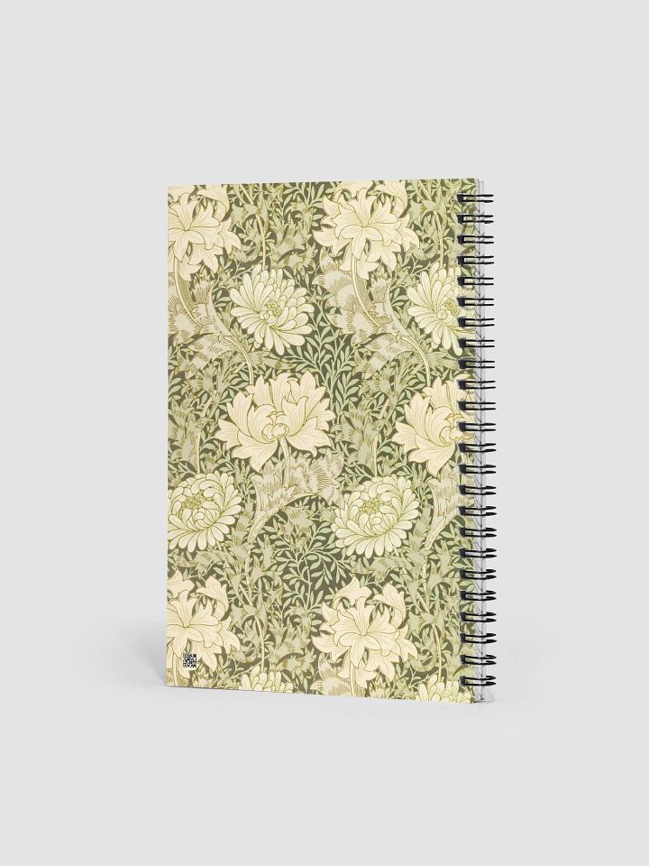 Chrysanthemum: William Morris: Spiral Notebook product image (1)