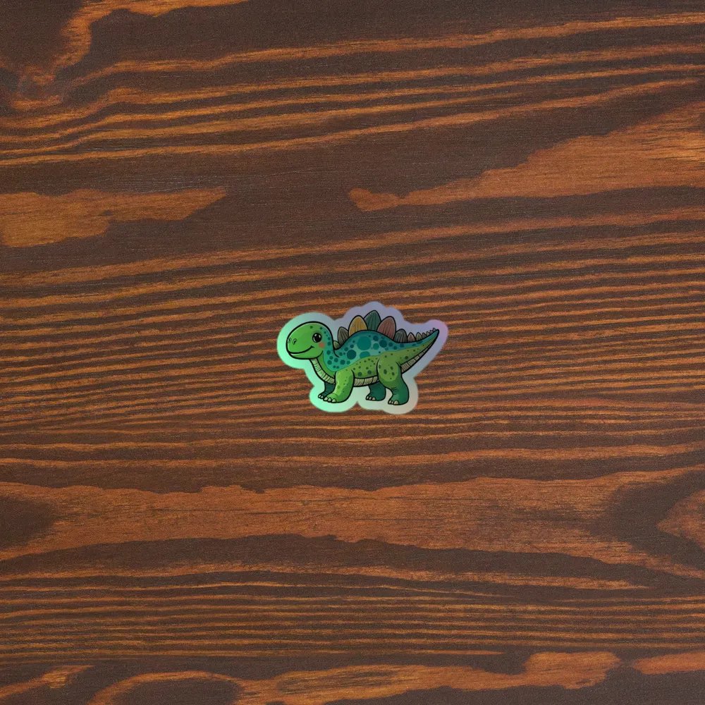 Steve the Stego Holo Sticker product image (5)