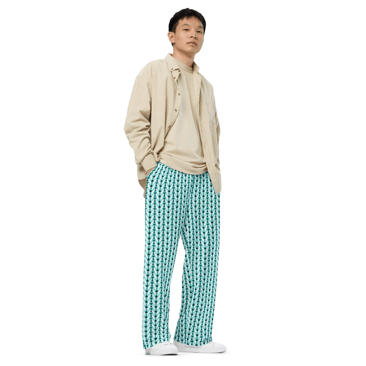 Stitch Pattern Unisex Loose Bottoms product image (2)