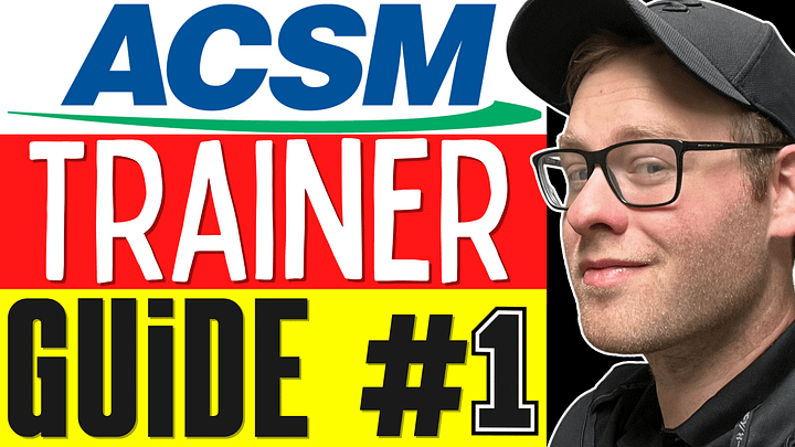 ACSM CPT Bonus Guide To Pass Your Exam | 60 ACSM Questions And Answers product image (1)