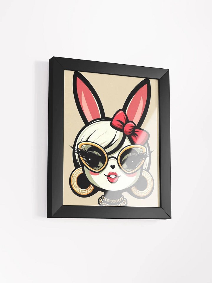 Rabbit Chic Framed Poster product image (2)