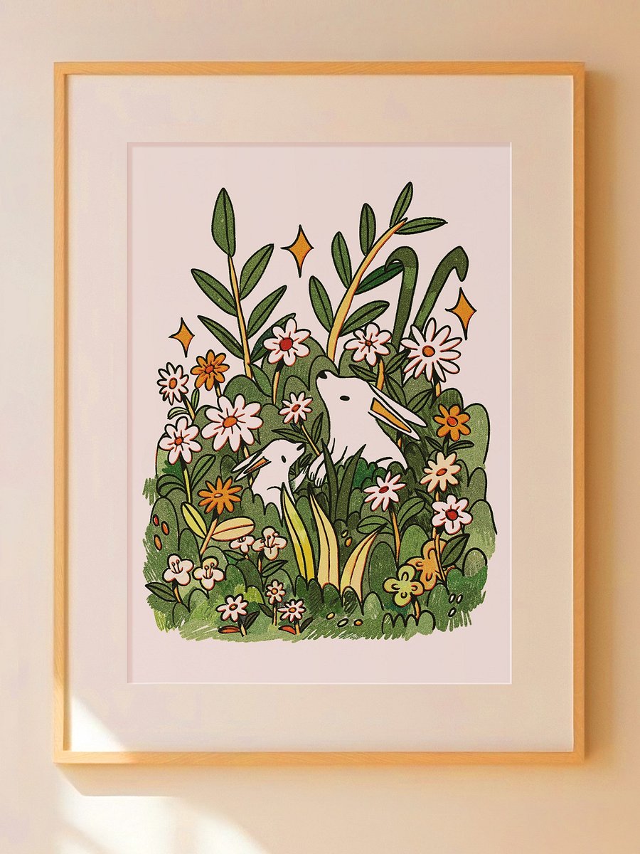 Bunny Family Print product image (1)
