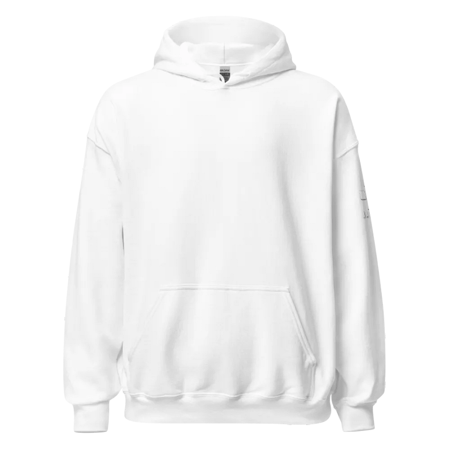 White Out American Flag Hoodie product image (4)