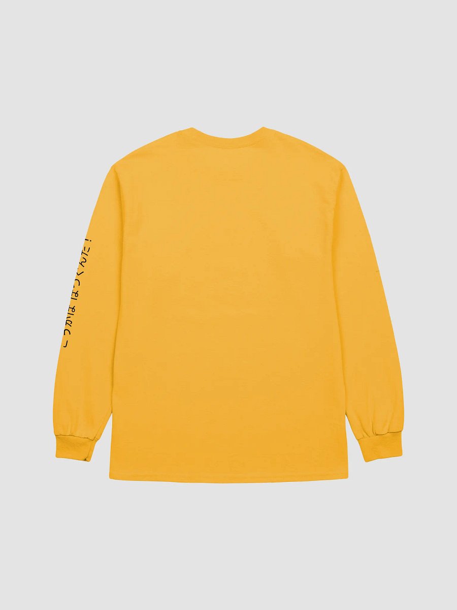 Super Effective Long Sleeve T (Black Text) product image (2)