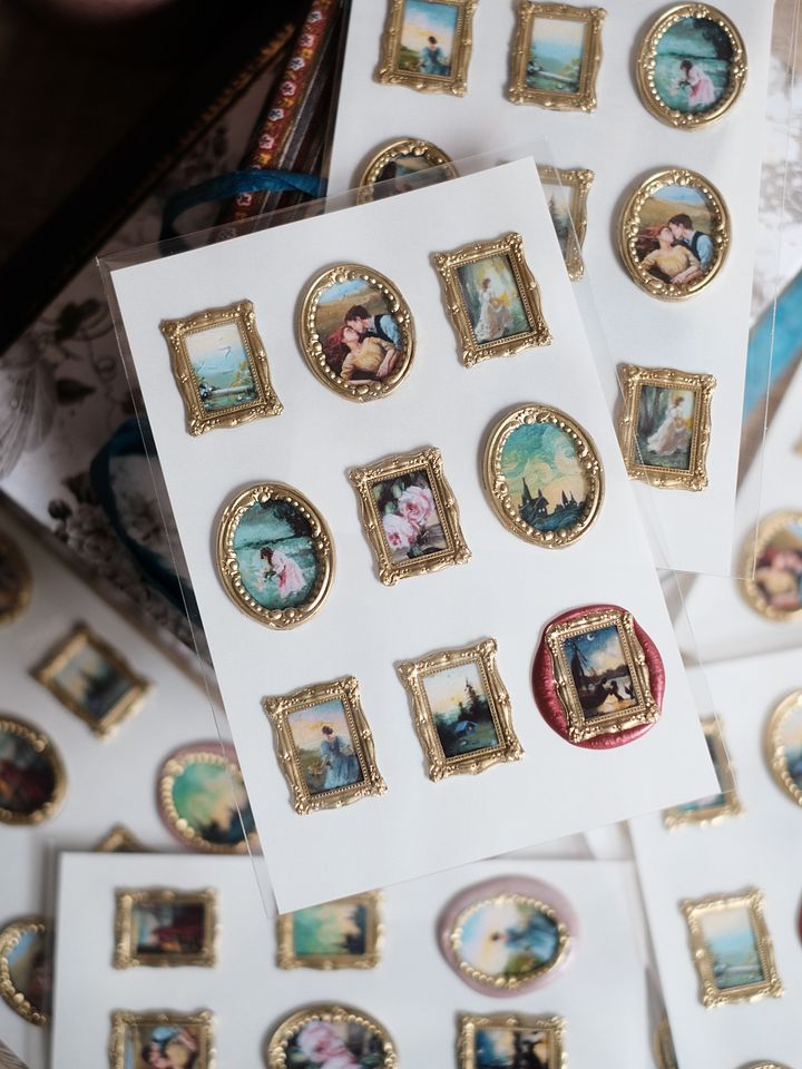 PREORDER June Handmade Sticker Gallery Sheet- Pack of 9 product image (1)
