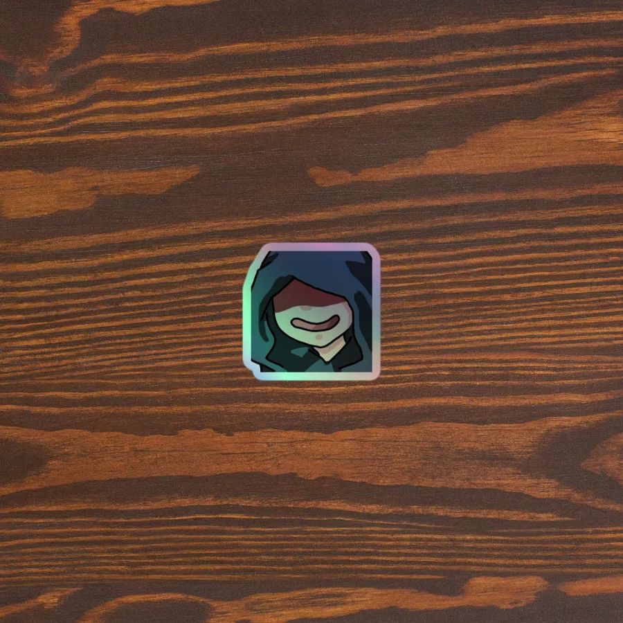 Chaabbz Evil Holographic Emote Sticker product image (3)