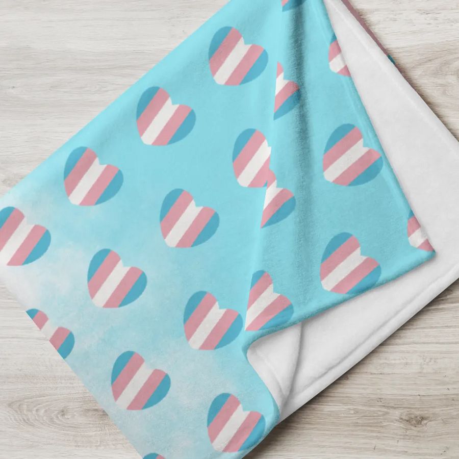 Trans Heart Blanket product image (7)
