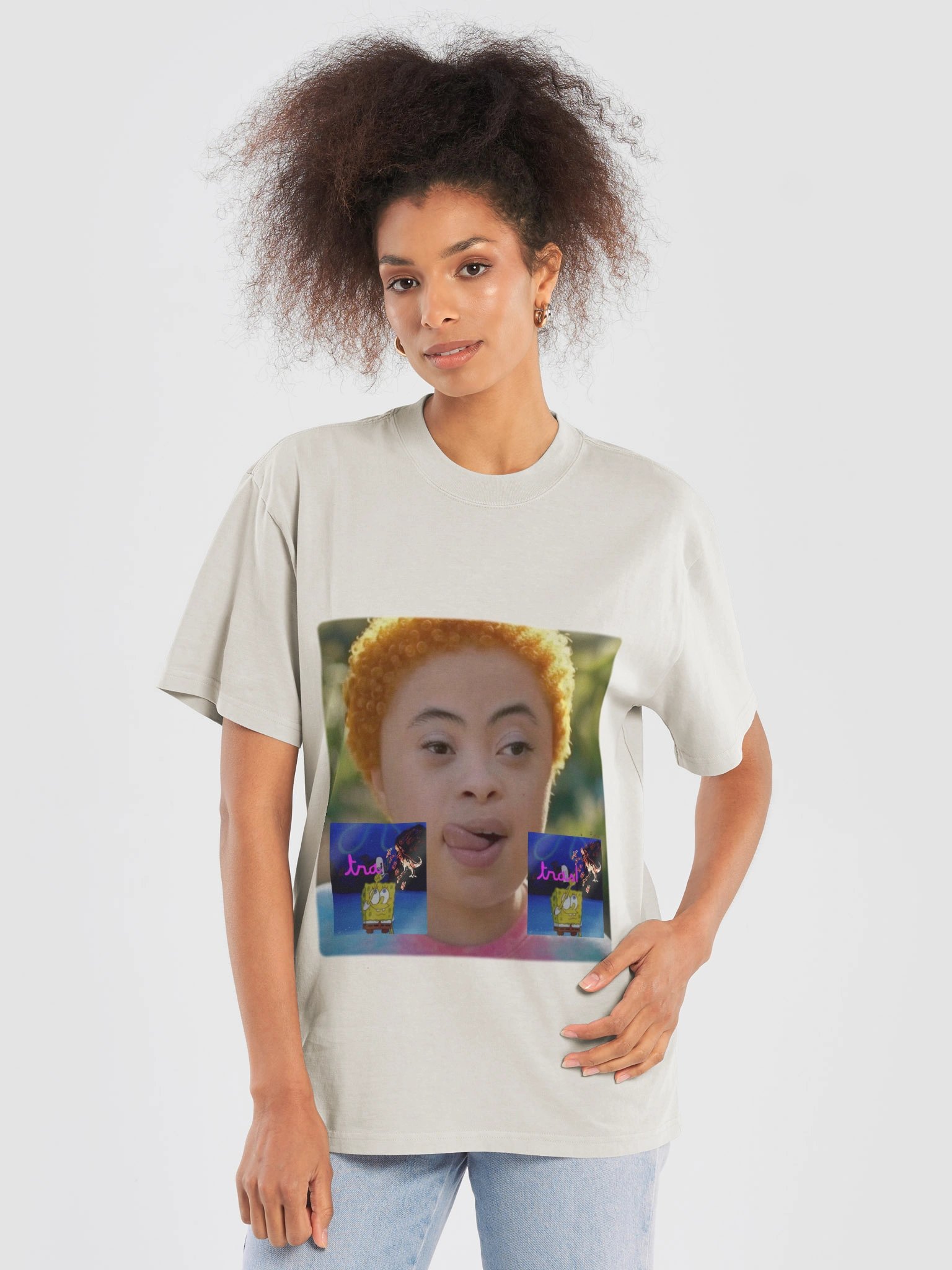 ice spice spongebob big guy tee shirt product image (5)