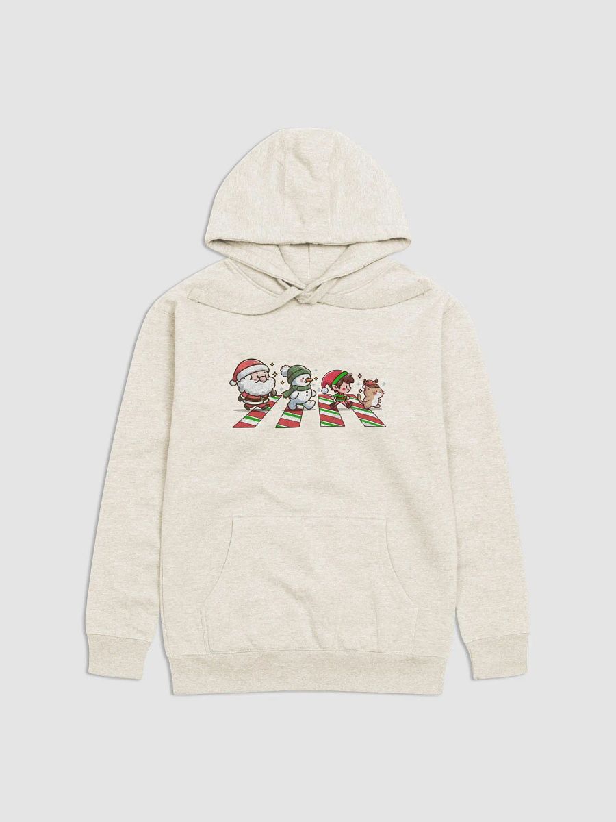 Santa gang crosswalk - PREMIUM hoodie product image (3)
