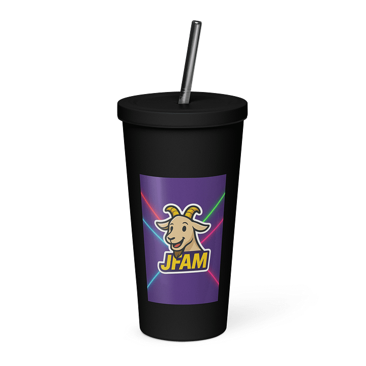 Neon JFAM Goat Insulated Tumbler product image (1)