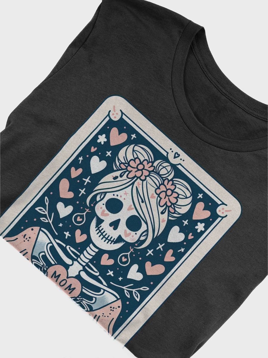 Floral Skeleton Mom Heart T-Shirt product image (5)