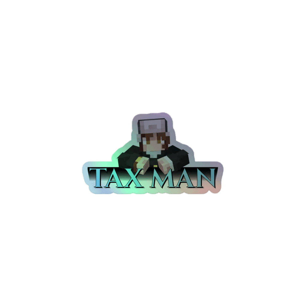 Tax Man Sticker - Holo product image (1)