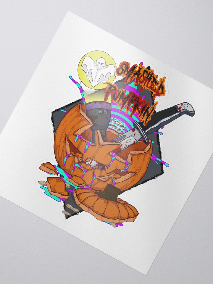 Smashed Pumpkin Sticker product image (2)