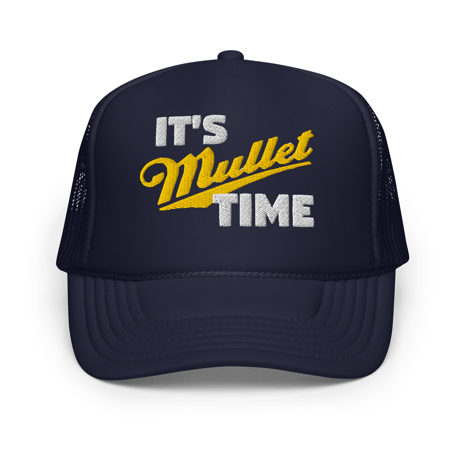 MULLET TIME Foam Trucker Hat product image (1)