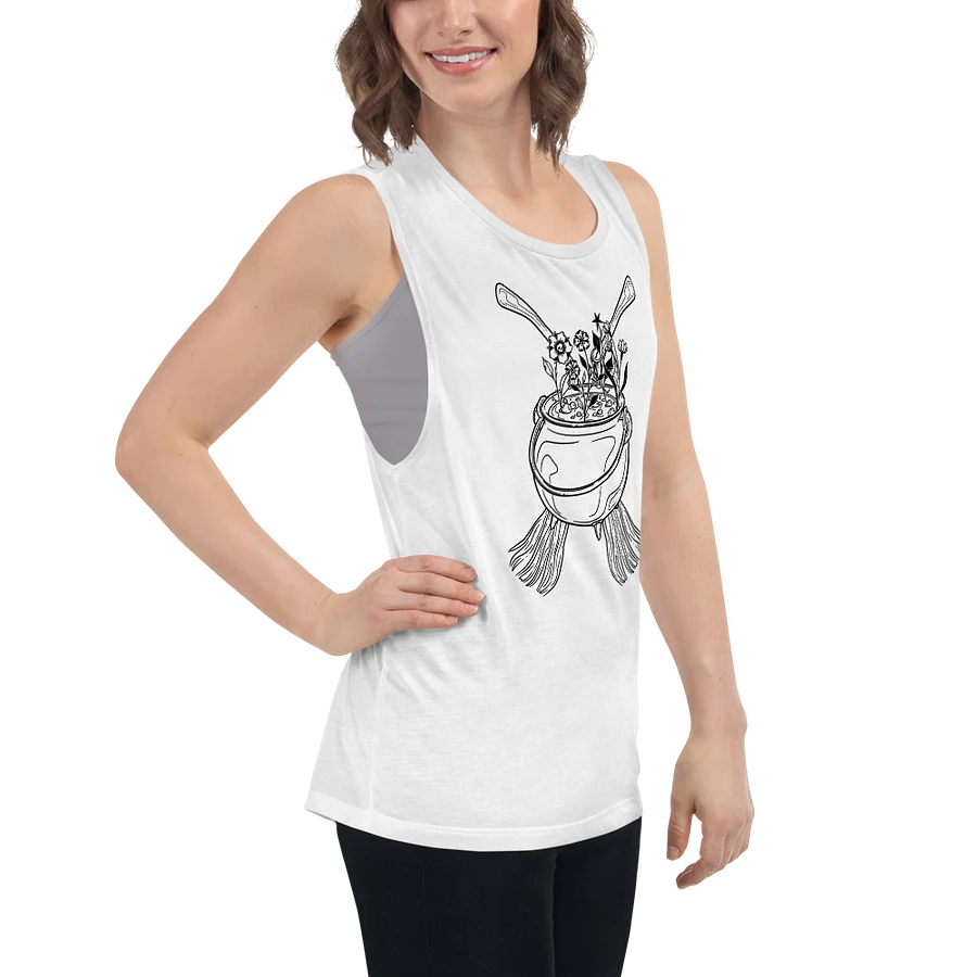 Henbane Coven Crest Bella+Canvas Women's Flowy Muscle Tank product image (52)