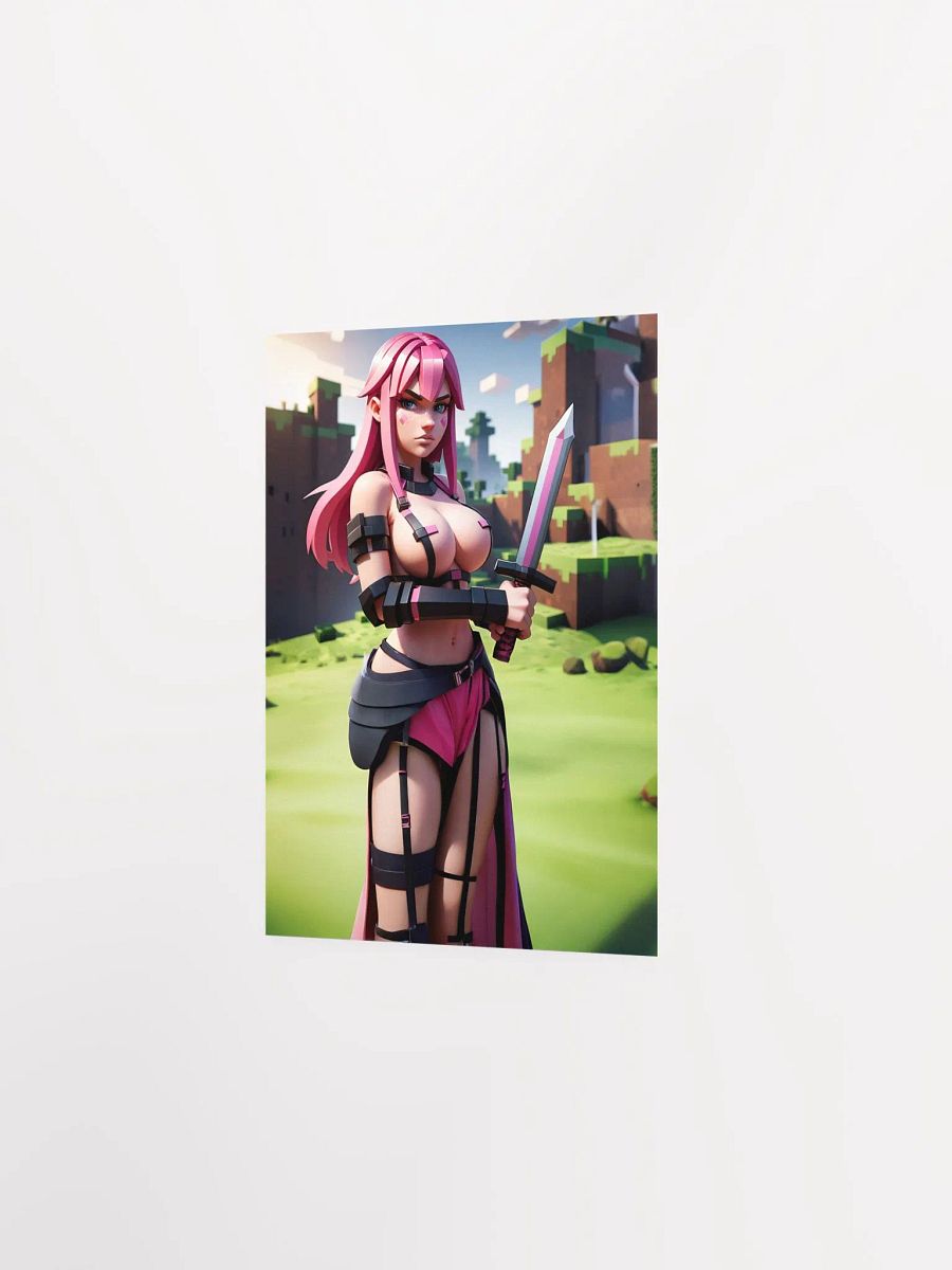 Pixel Warrior Princess Poster product image (21)