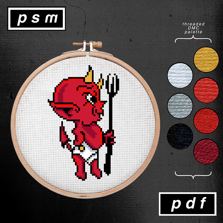 Hot Stuff Devil Pattern product image (1)
