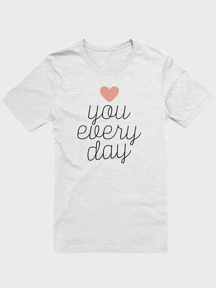Peachy Heart Bella+Canvas Tee product image (6)