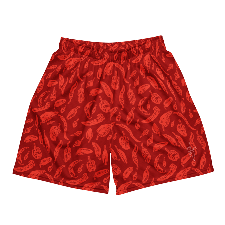 Summer Pep Mesh Shorts in Red product image (2)