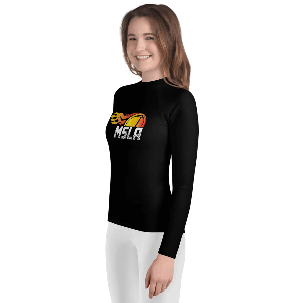 MSLA Logo Youth Rash Guard product image (3)