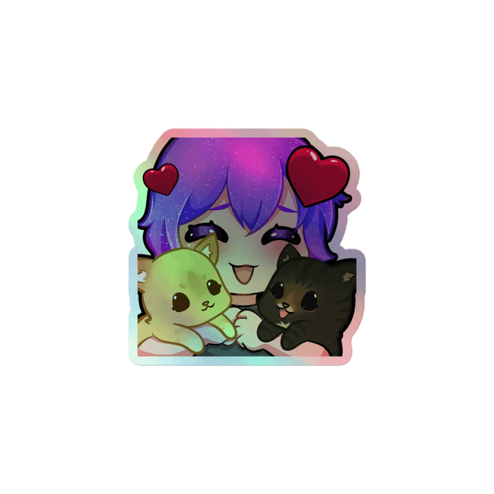 Neko Kittyhug Sticker product image (1)