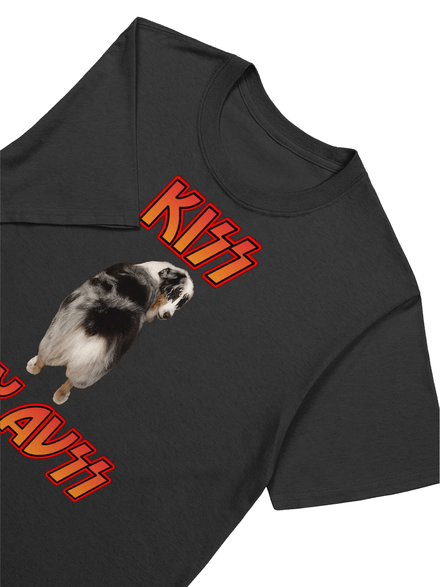 Funny Australian Shepherd Kiss My Auss Classic Hard Rock T-Shirt product image (3)