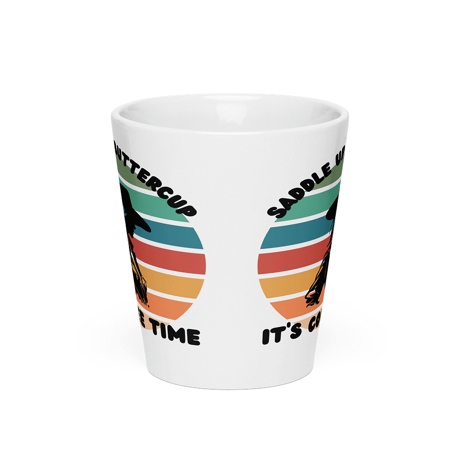 Cowboy Coffee Time Latte Mug product image (3)