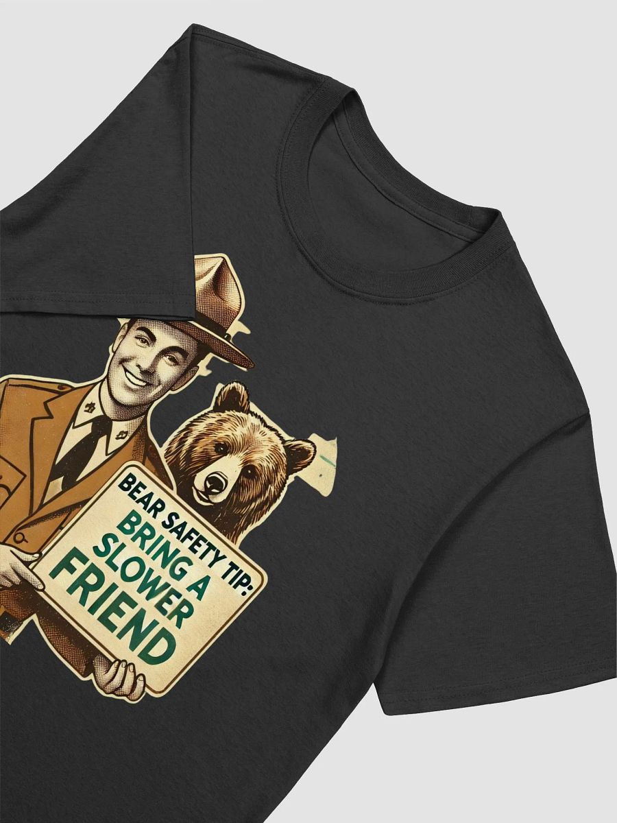 Funny Bear Safety Tip – Gildan Unisex Softstyle T-Shirt product image (3)