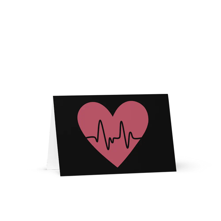 Heartbeat Connection Greeting Card product image (4)