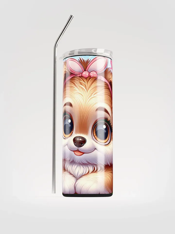 Easter Puppy Stainless Steel Tumbler product image (1)
