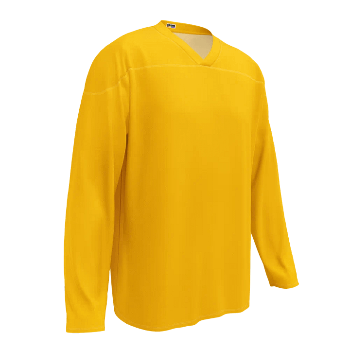 Plain Color Amber Hockey Fan Jersey product image (1)