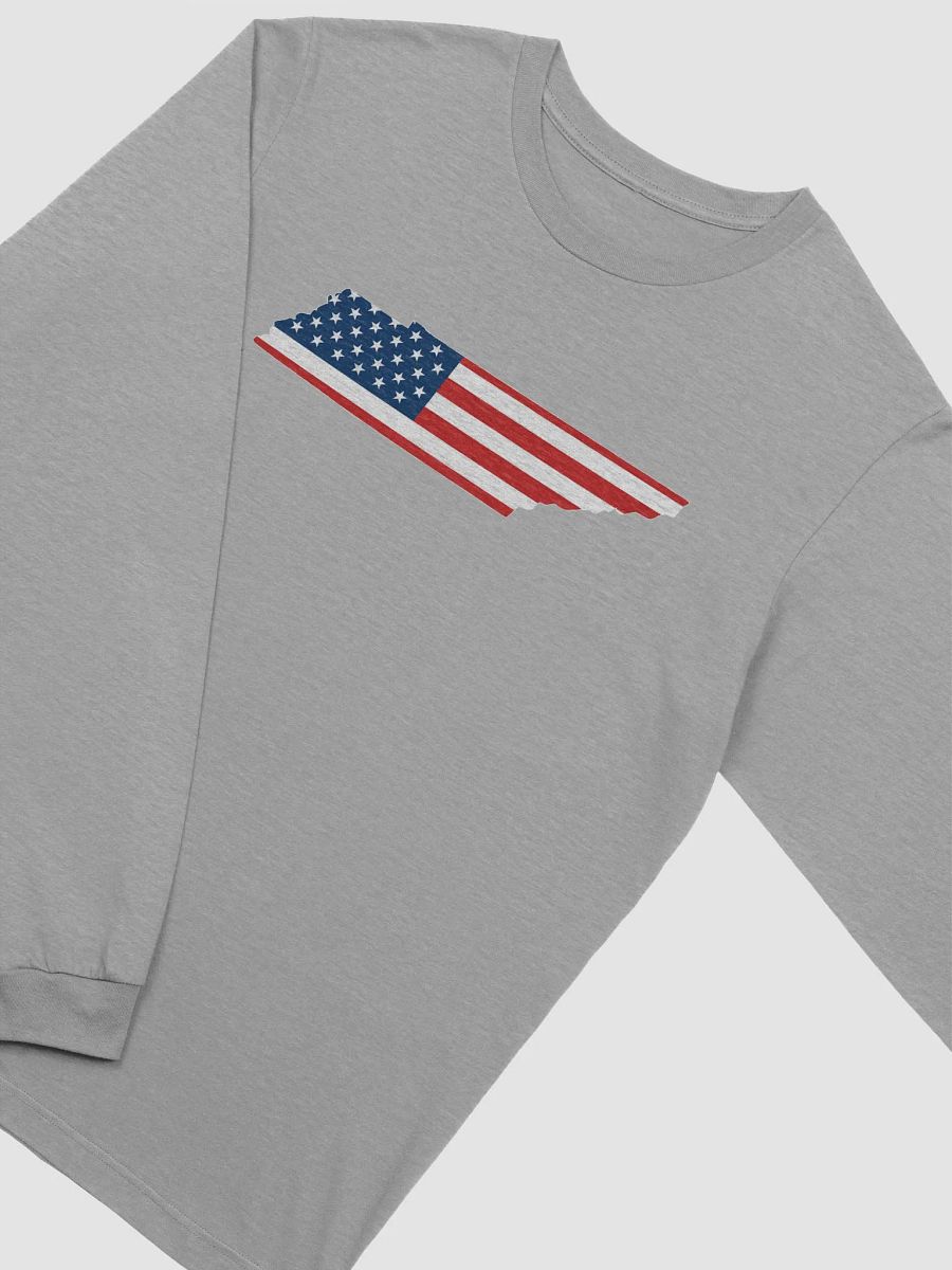 American Flag Tennessee State Long Sleeve Tee product image (3)