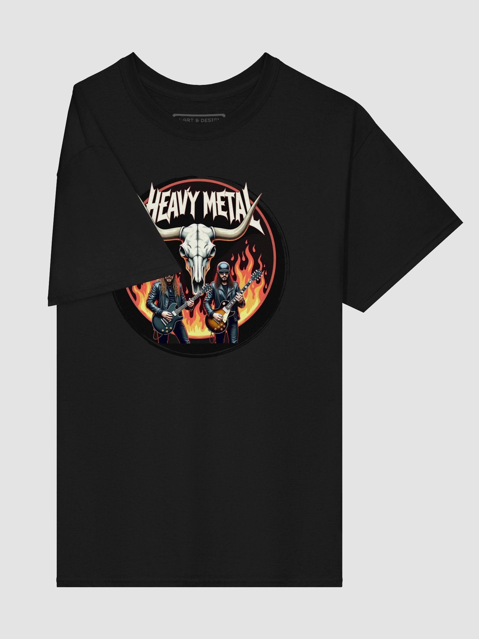 Hellstrings: Metal’s Infernal Overture - Heavy Metal - M-ART & DESIGN Tee product image (4)