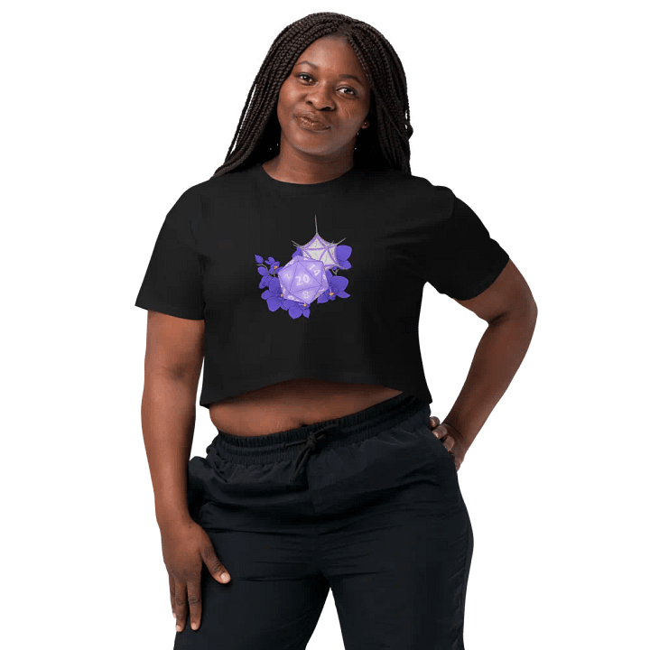 Shadowheart Inspired DND Crop Top product image (1)
