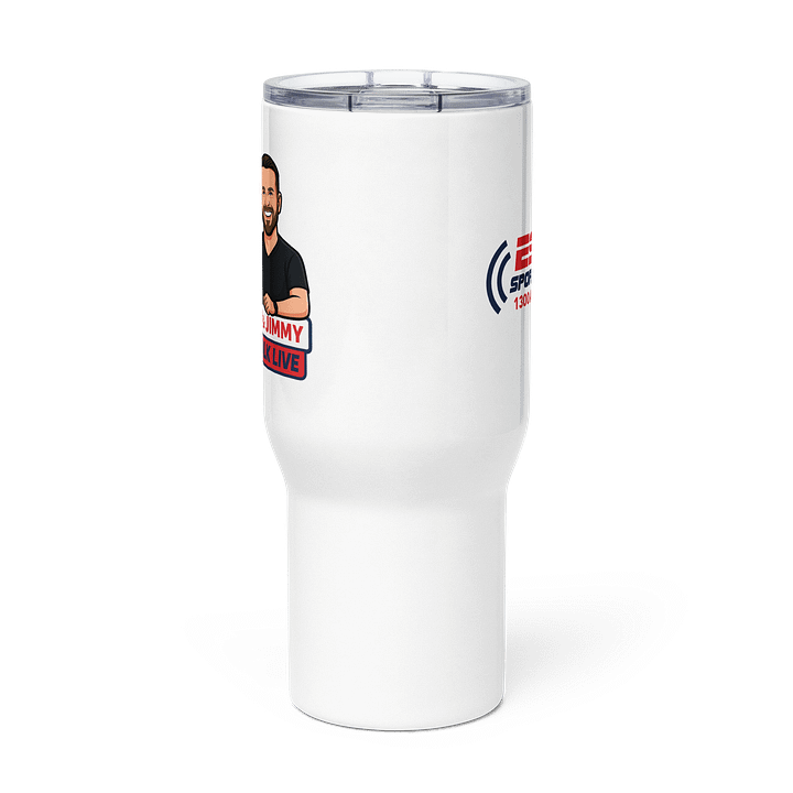 Matthew & Jimmy Travel Mug with Handle product image (2)
