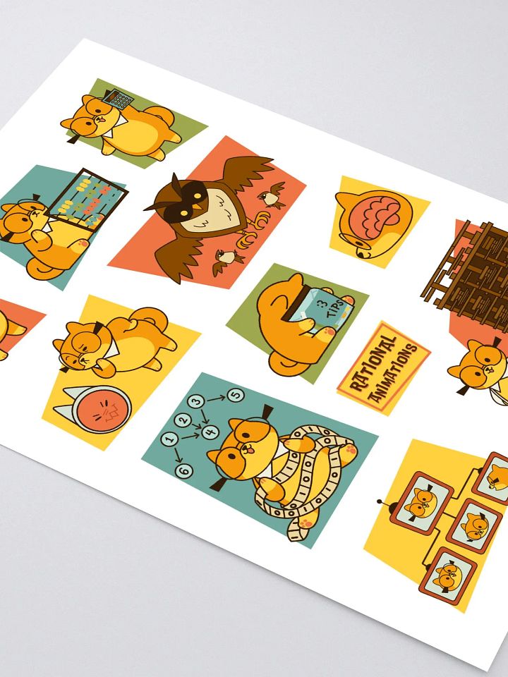 Patreon Tier Sticker Sheet product image (2)