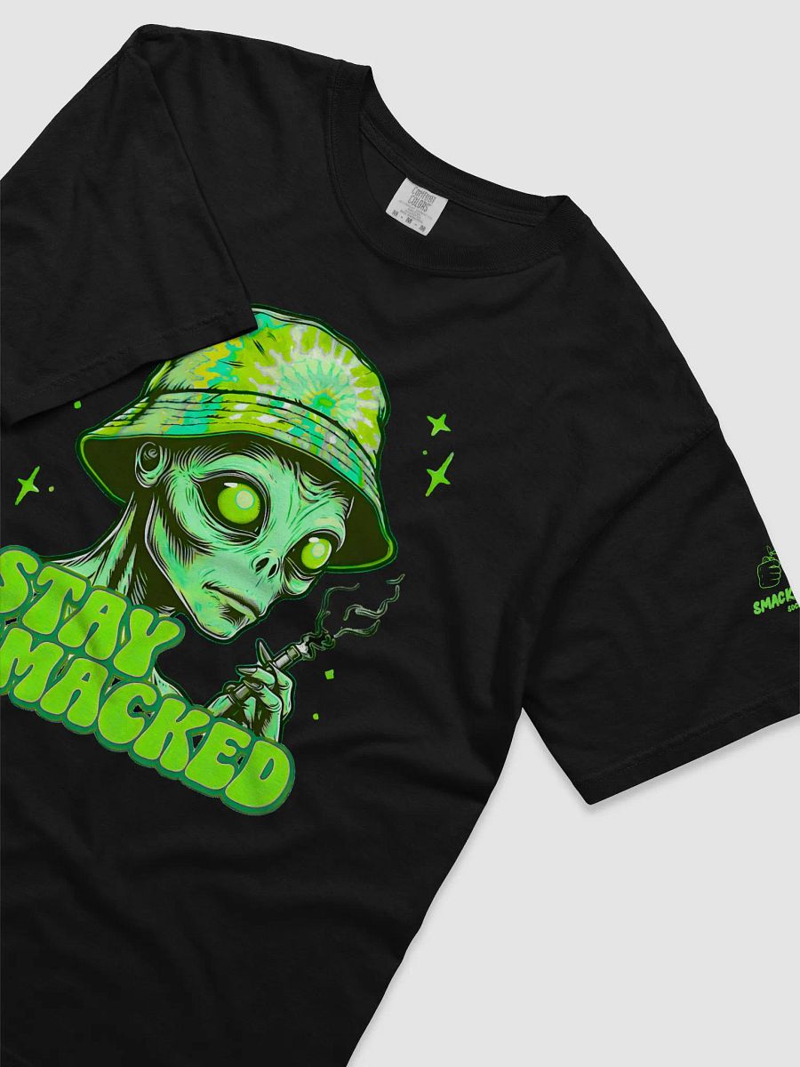 Stay Smacked Alien Bucket Hat T-Shirt - Trippy Summer Vibes Tee product image (12)