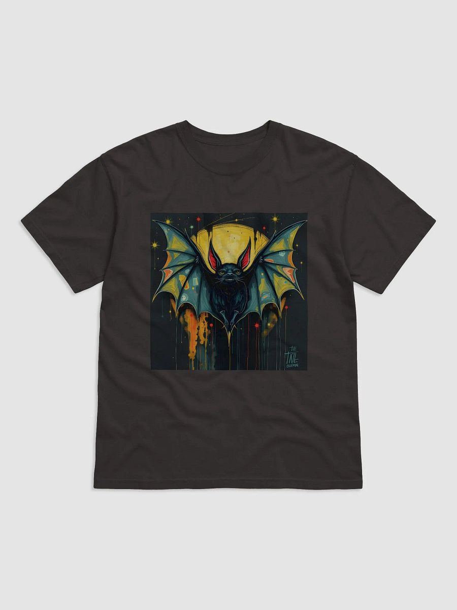 ink drip style bat. Cloud Soft Cotton Tee product image (1)