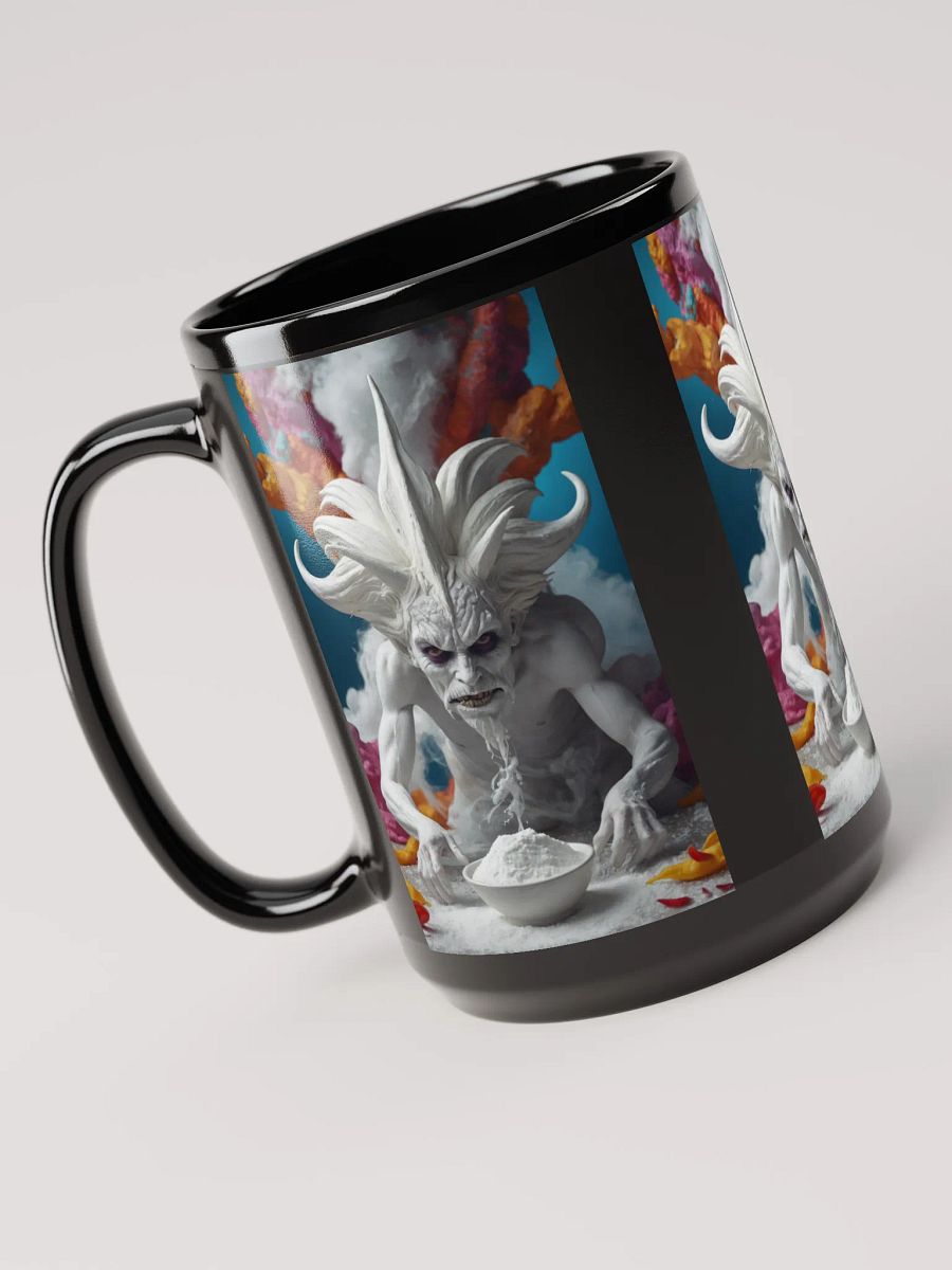 Surreal Creature Black Glossy Mug product image (3)