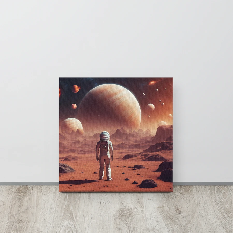 Astronaut On Alien Planet Wall Art product image (16)