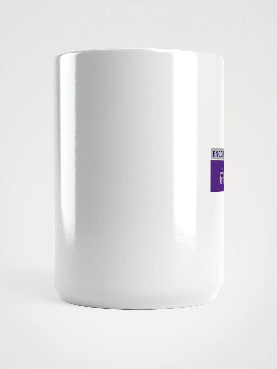 Purple/Gray Logo Mug product image (4)